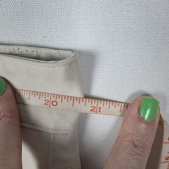 Peter Millar Pants Men’s 40X30 Beige Crown Performance 5 Pockets Golf Chino - Picture 4 of 7